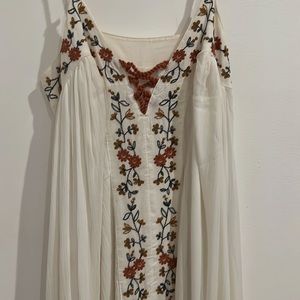 Lauren Conrad white flowy dress